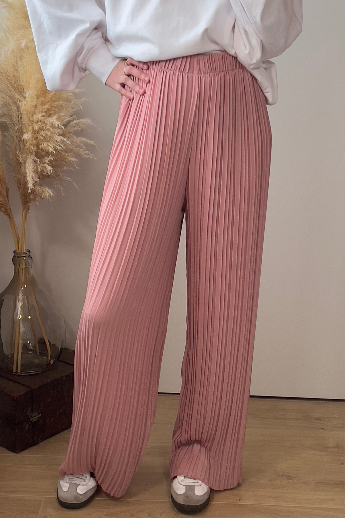 Pantalon PABLO Vieux Rose