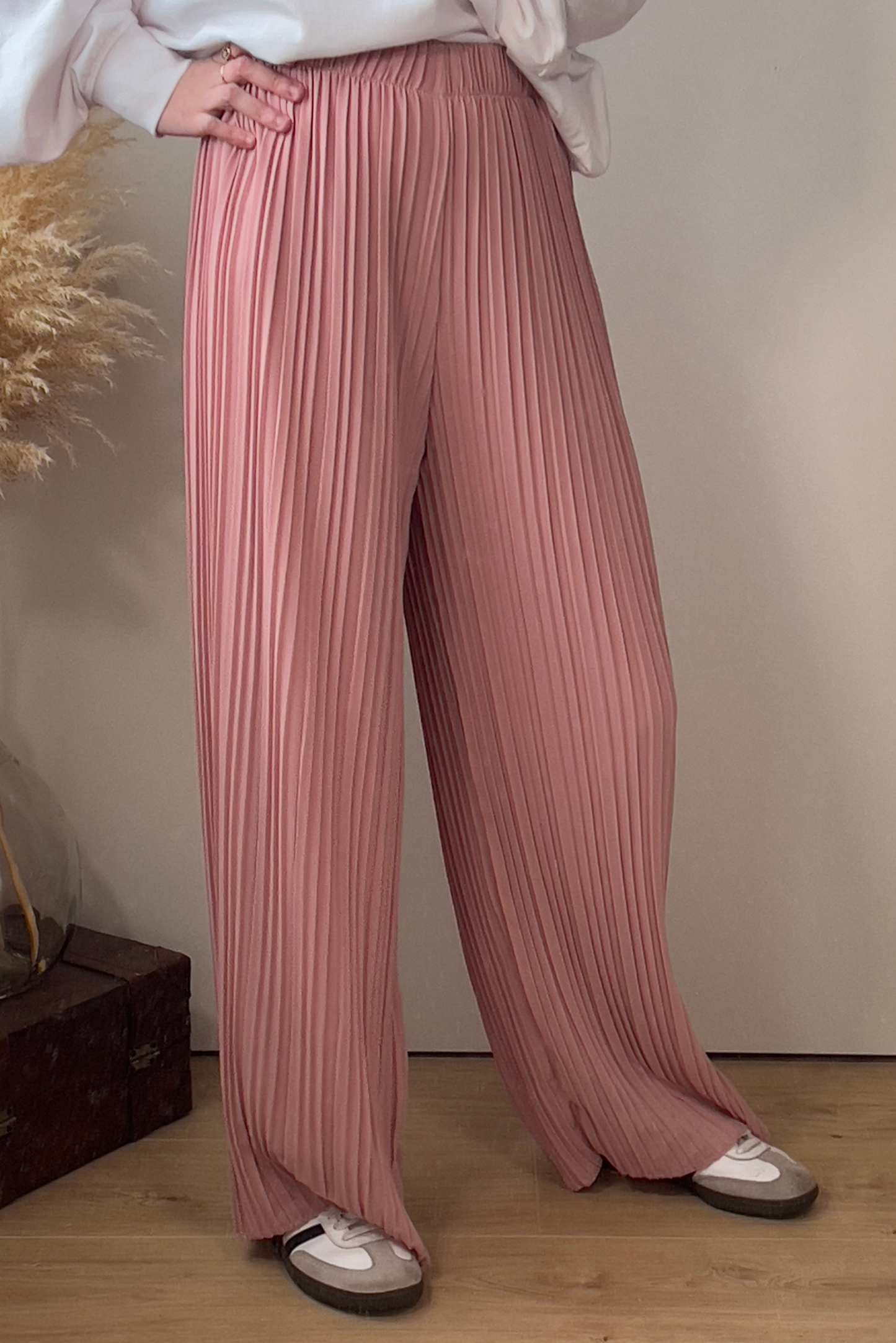 Pantalon PABLO Vieux Rose