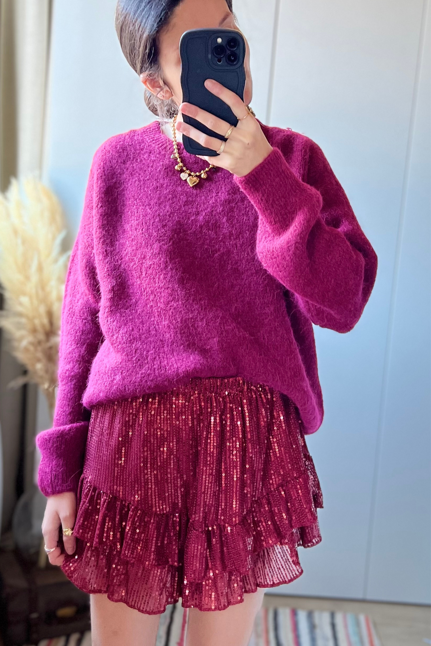 Jupe-Short MAX Bordeaux