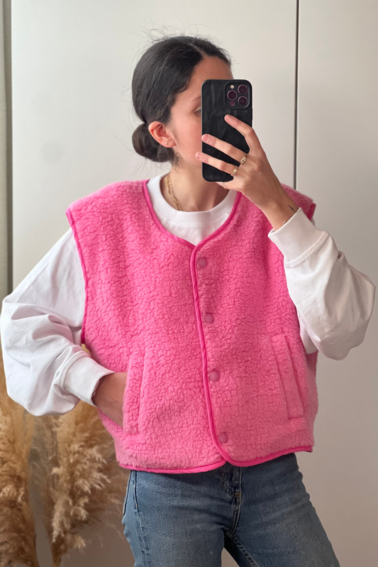 Gilet IRIS Rose