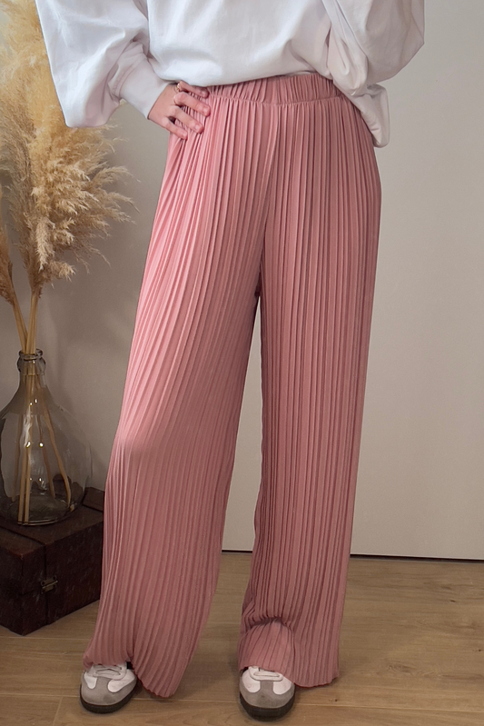 Pantalon PABLO Vieux Rose