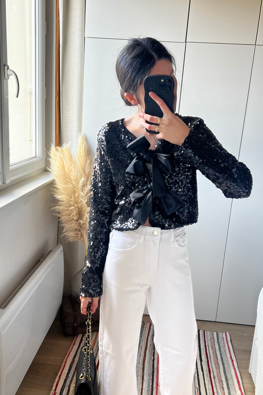 Blouse CASSIE Noir