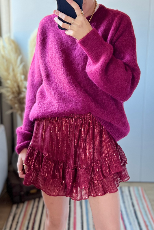Jupe-Short MAX Bordeaux
