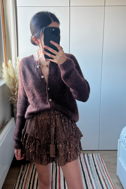 Jupe-Short MAX Marron
