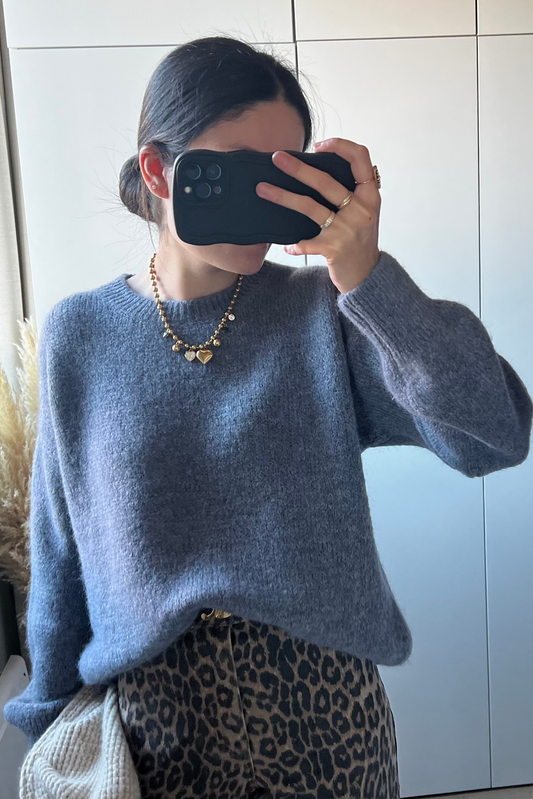 Pull LÉO Gris